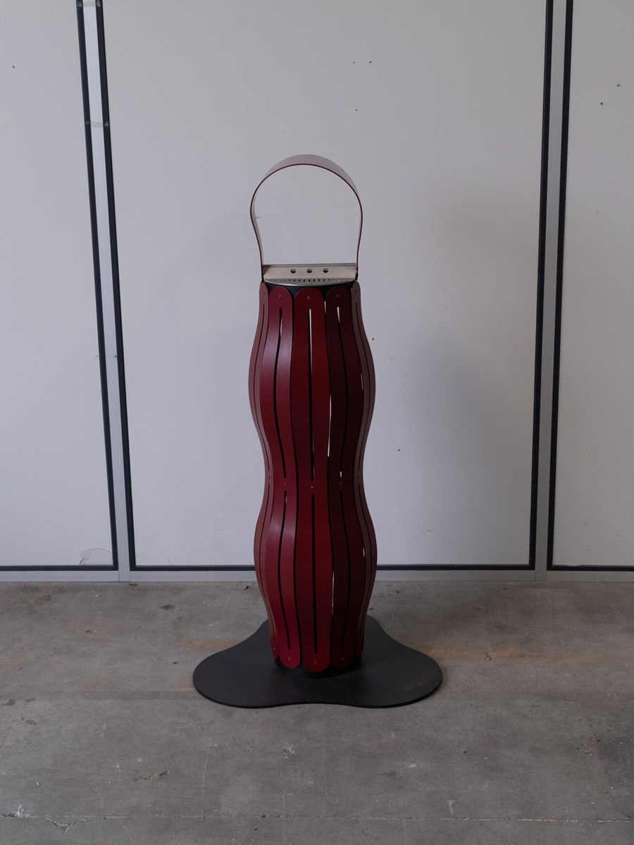 Cendrier Easy Premium Claret — détail latéral