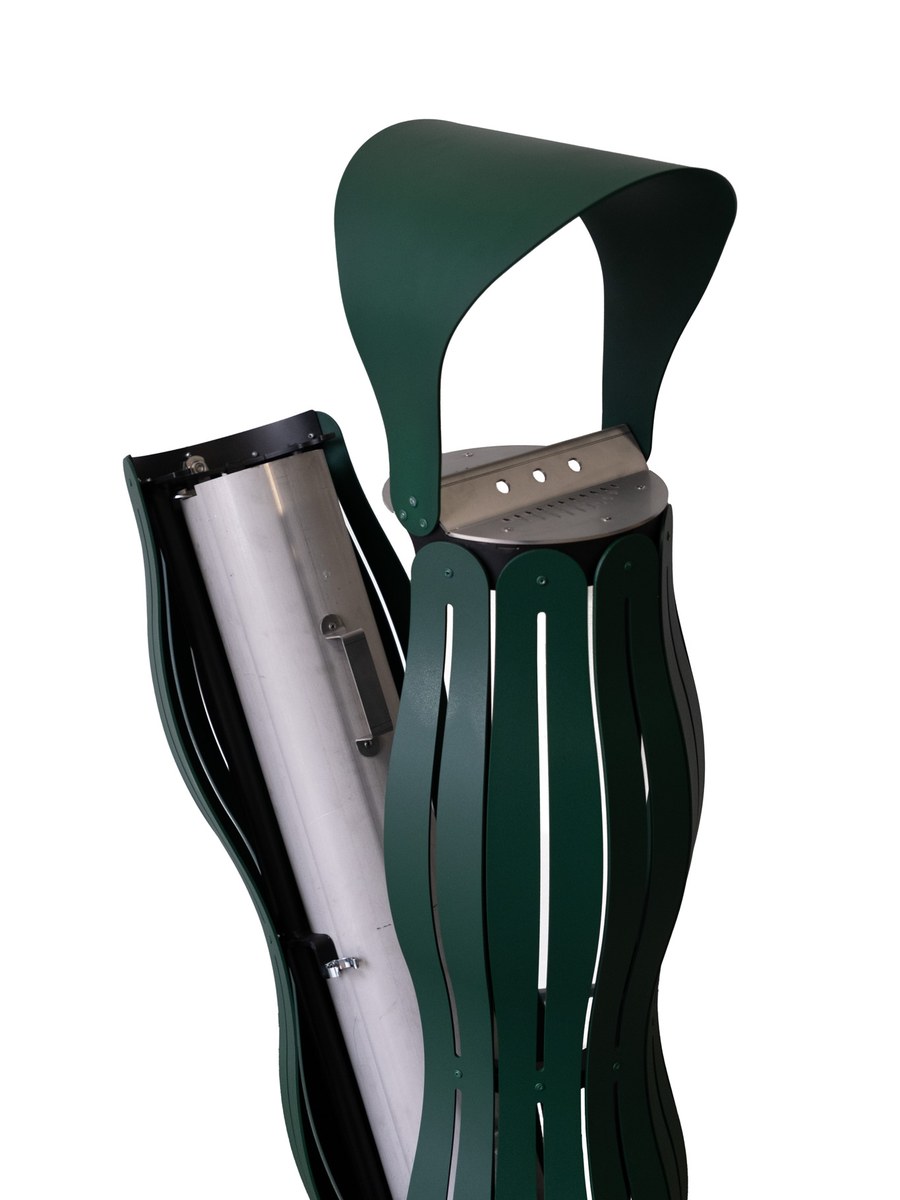 Cendrier Easy Premium Moss Green — vue d'ensemble