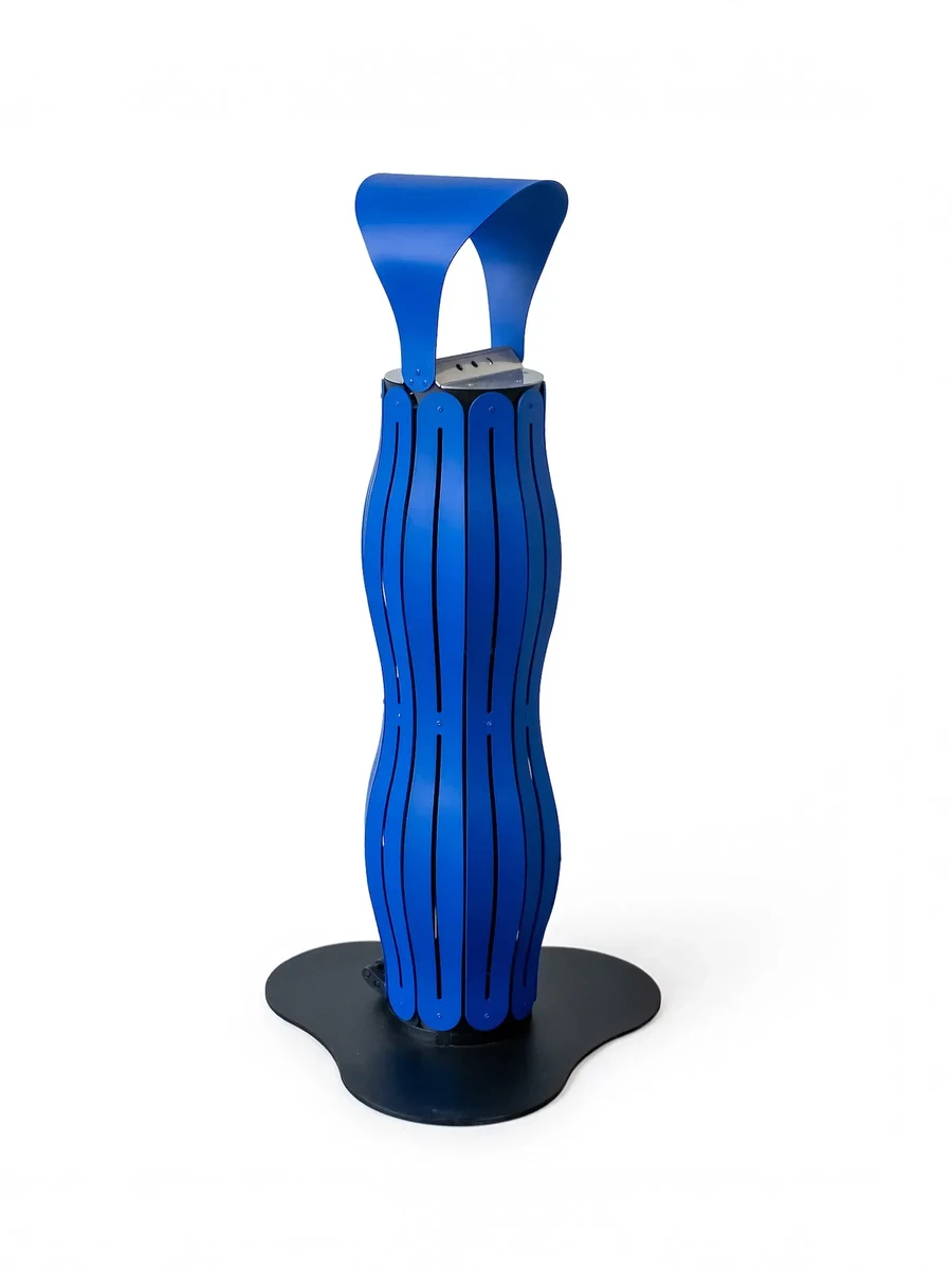 Cendrier Easy Premium Ultramarine Blue — vue produit fond blanc