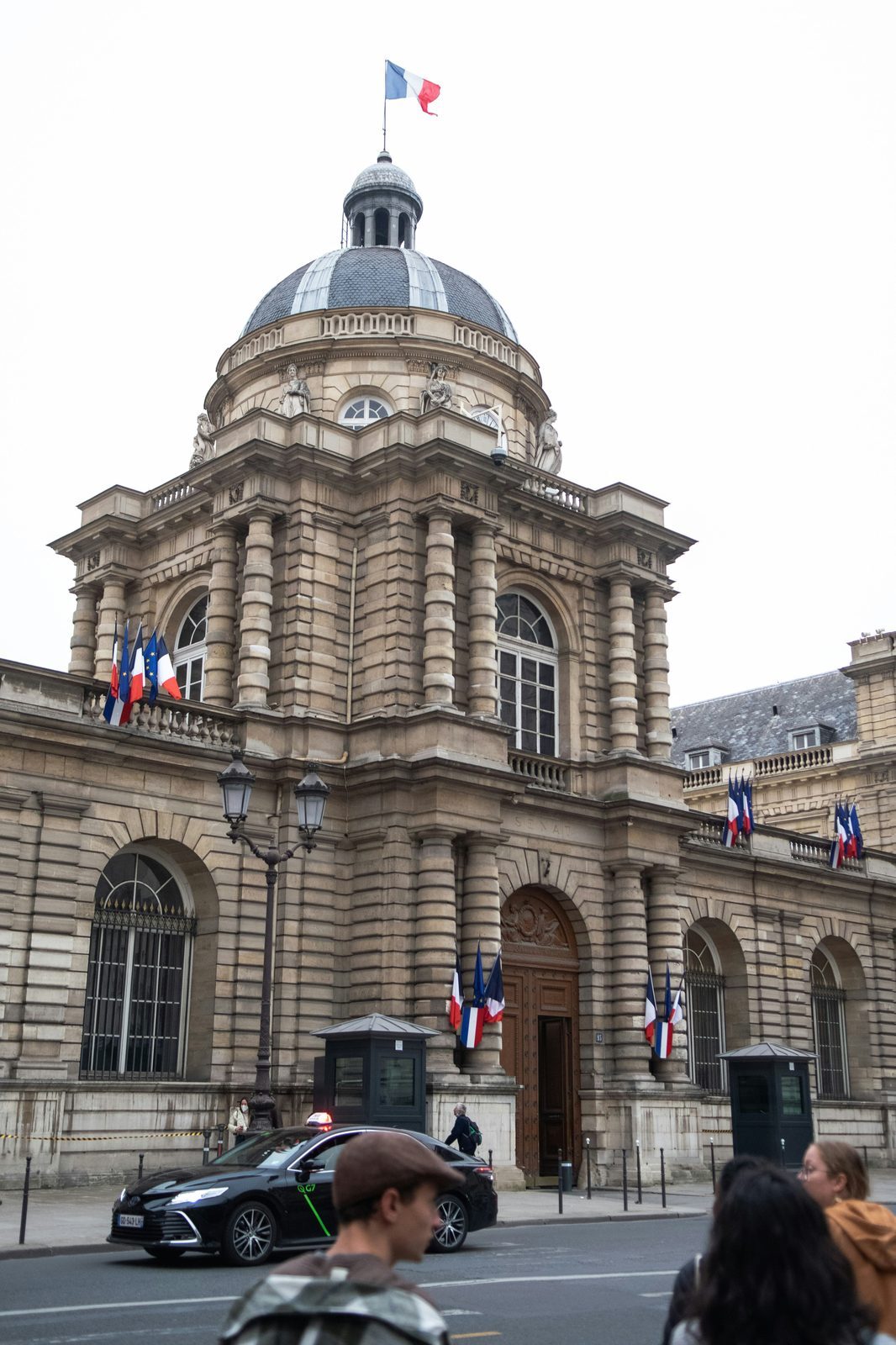 The French Senate, Luxembourg Palace, illustrating the national regulatory framework