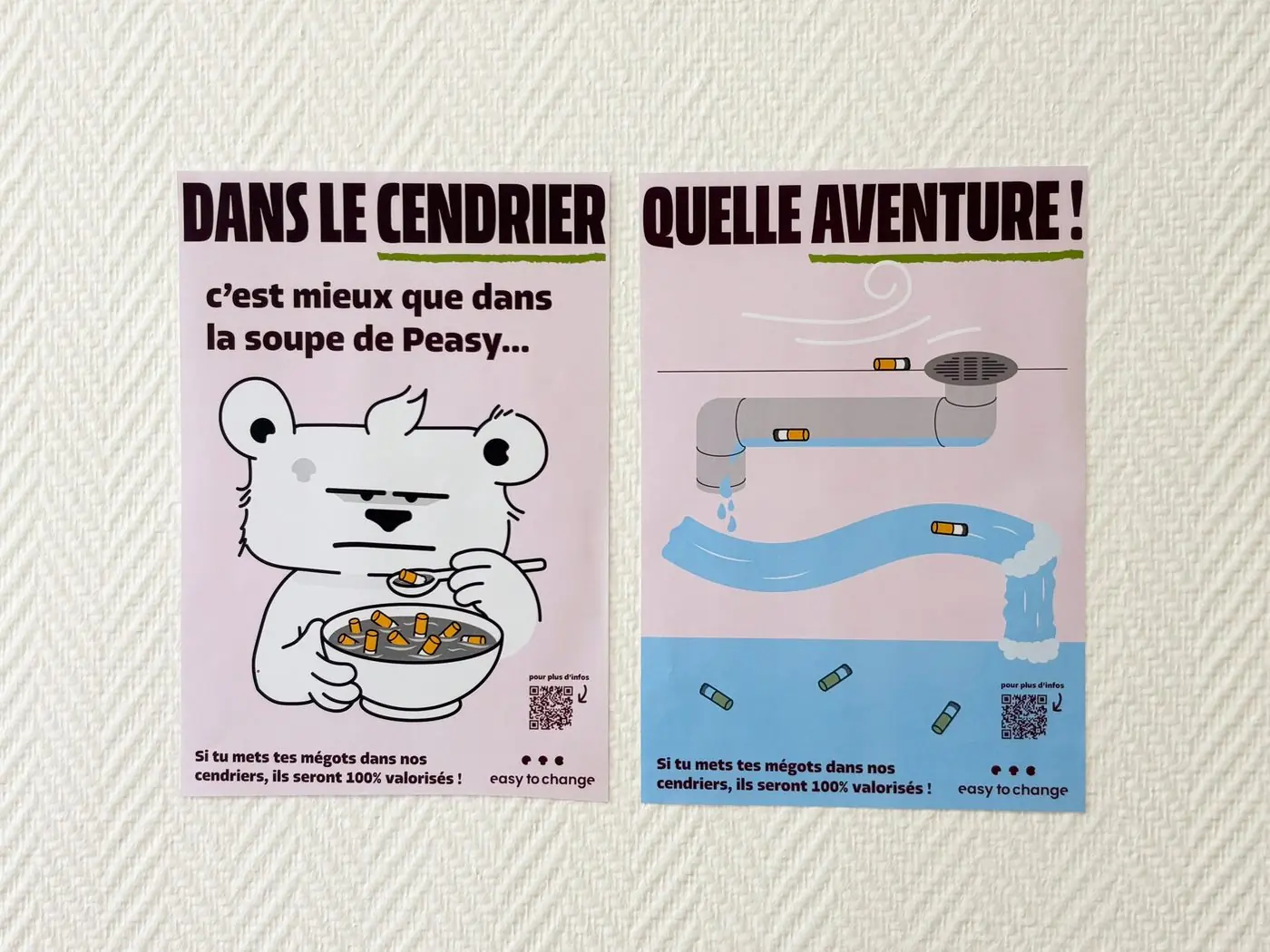 Visuel du partenariat Easy to Change et clikeco